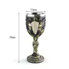 Copa de Vino Calavera Resina Calavera Regalo de Halloween Juego de Tronos Adornos para el Hogar Calavera Copa