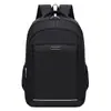 Mochila Casual Nueva para Hombre Moda Color Sólido Versátil Mochila de Viaje de Negocios Mochila de Estudiante Resistente al Desgaste para Escuela Secundaria Primaria