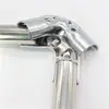 Venta al por mayor de fábrica diámetro exterior 28 mm acero inoxidable tubo lean conector cromado tubo de varilla de alambre accesorios de tubo estante serie H