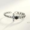 Pag&Mag Anillo Nuevo Europeo y Americano S925 Plata Tailandesa con Diseño Único y Personalizado para Joyería de Mujer