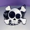 Estilo Japonés Y2K Millennial Hot Girl Europeo y Americano Harajuku Shibuya Subcultura Punk de los 90 Calavera Remache Calle Cinturón de Cuero PU