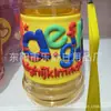 Suministro Directo de Fábrica de Exquisita Taza de Agua Infantil con Dibujos Animados, Cordón para Colgar en el Cuello, Tetera Portátil, Taza Linda con Pajita de Goma Suave