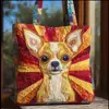 2026 Nueva Serie Transfronteriza de Cachorros Estampado Digital Bolso de Hombro Acolchado de Moda