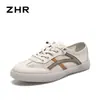 ZHR son zapatos casuales de corte bajo antideslizantes resistentes al desgaste moda primavera 2024 nuevos transpirables Joker deportivos casual para mujer