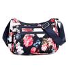 Bolsa Transversal de Ombro em Tecido Oxford para Mamãe Viagem Feminina Impermeável de Nylon Transversal para Mamãe Bolsa Casual Fashion de Lona