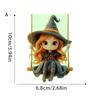 Adesivos de Parede para Quarto Série Mago Fantasma Fofo de Desenho Animado de Halloween para uma Atmosfera Festiva, Adesivos de Interruptor que Brilham no Escuro