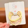 Gomas Elásticas para el Cabello de Niñas, Accesorios Duraderos para el Cabello de Niñas Pequeñas, Nuevas Gomas Elegantes para Coletas que No Dañan el Cabello