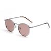 D017 Gafas de Sol Polarizadas de Metal Estilo Coreano para Mujer Marco Redondo Retro Ins Gafas Personalizadas para Hombre
