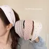 Diadema de lunares estilo coreano 2026, Inductora de dopamina, Preciosa diadema para uso diario, Accesorio para el cabello femenino de verano