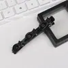 Presilhas de Cabelo Trançadas de Camada Dupla da Moda em Estoque do Fabricante para Franja e Fios Soltos, Grampos de Cabelo para Estilização de Maquiagem, Acessórios de Estilo Coreano, Acessórios de Cabelo para Atacado