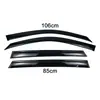 Adecuado para 19-26 Volkswagen Tayron GTE Plus, deflectores de lluvia para ventana de coche, viseras de lluvia para coche, protectores de lluvia, piezas de modificación exterior