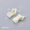 Pin de fábrica riel de cortina viejo riel recto cuadrado riel curvo en forma de I riel deslizante tapón de sellado fijo accesorios en ambos lados de la cubierta