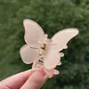 Clip de Tiburón de Mariposa de Hada Súper Clip para el Cabello Trasero de Verano para Mujeres Pinza Pequeña para la Cabeza Accesorios para el Cabello Nuevo Clip para el Cabello
