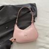 2024 Nuevo Diseño Nicho de Moda Bolso Simple Francés de Diseño Nicho de un Solo Hombro para Axila Bolso de Media Luna Hermoso de un Solo Hombro para Mujer