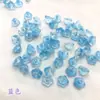 Pétalos de Flor de Vidrio Checo Doméstico, Loto Pequeño Niebla 8mm, Accesorios para el Cabello Hechos a Mano Estilo Antiguo Materiales y Accesorios para Manualidades