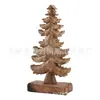 Árbol de Navidad de Madera Ecológico Hecho de Madera de Alta Calidad, Decoraciones Navideñas
