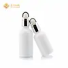 Botellas de Vidrio de Porcelana Blanca Listas para Usar Botellas Dispensadoras de Muestra de 10 ml Botellas para Líquido de Esencia de 20 ml Botellas para Aceites Esenciales Cosméticos de 30 ml