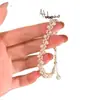 Pulseira de pérolas retrátil com contas vintage francesa, elegante e simples, design de nicho, luxo leve com um toque de alta qualidade