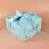 Caja de Regalo Llena de Luna Cumpleaños Niños Bebé Cien Días Caja Vacía Caja Portátil para Dulces Caja de Regalo para Llevar en la Mano Empaque