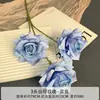 3 Flores de Rosa de Seda Artificial para Decoração de Casamento, Flores Artificiais para Arco de Boas-Vindas de Casamento ao Ar Livre, Flores de Rosa Artificiais