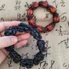 Pulsera Pixiu Vintage con Cera de Abejas, Pulsera Pixiu con Tallado en Resina de Cera de Abejas, Pulsera Grande Pixiu Douyin Xiaohongshu Transfronteriza