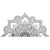 Novo FX-B191 Comércio Exterior Oriente Médio Mandala estilo folk Quarto Varanda Decoração de Parede Comercial Adesivo de Parede