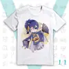 Camiseta de Anime Touken Ranbu Modal Manga Corta Una Pieza Dropshipping