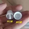 Tubo de pasta de dientes aluminio tubo blando vacío pasta blanca pigmento laca pegamento agua llenado tapa octagonal tubo metálico hecho a mano DIY portátil