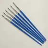 Varilla de Plástico Cabello de Nylon de Alta Calidad Pluma Goulish Pluma de Pintura al Óleo Digital Muñeca de Vinilo Yeso Cerámica Pincel de Pintura Pincel
