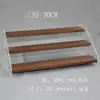 Estante de Mano Retro de Madera Maciza, Exhibidor de Joyería Bidimensional Acrílico, Adornos de Modelo de Coche Bubble Mart de Escritorio