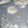 Flor de Papel para Boda Fondo de Escenario de Boda Accesorios Flor de Papel Grande Simulada Hecha a Mano Festival de Rosas Decoración de Escaparate