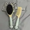 Peine con Cojín de Aire Lindo y Portátil para Dormitorio de Estudiantes, Uso en Casa, Masaje, Rizado y Dar Volumen al Cabello Largo