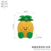 Decoración para Colgar de Almacenamiento en Pared de Verduras y Frutas Lindas de Dibujos Animados Creative Portacepillos de Dientes Llavero para Guardar Cabezales de Carga Gancho Pequeño