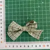 Nuevo Tela a Cuadros Literaria Retro con Lazos Accesorios DIY Cuadros Zapatos, Calcetines, Bolsas, Accesorios para el Cabello, Accesorios para Ropa