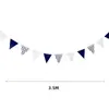 Nova cor quadriculada prato de papel copo de papel feriado festa de aniversário piquenique talheres descartáveis terno decorativo string bandeira