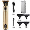 Cortador Elétrico de Cabelo com Display Digital para Desenhos (Oil-Head), Cortador Elétrico Profissional para Salão de Beleza e Barbearia, Corte e Barbear de Cabelo, Design Silencioso