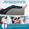 Almohada Elevadora de Piernas para Pendientes Inflable Transfronteriza Almohada Inflable Portátil de Soporte Lumbar Cojín Inflable para Postura Respaldo de Felpa para Fractura Cojín para Piernas