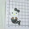 Pegatinas Acrílicas DIY Temáticas del Océano para Gatos y Colas de Pez, Adecuadas para Zuecos Estilo Ins, Fundas de Teléfono y Accesorios para Zapatos/Ropa