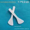 Em estoque máscara facial colher de mistura máscara facial colher ferramenta de cuidados com a pele colher raspador colher de creme colher de escavação 7. 1cm multiuso