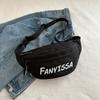Bolso Cruzado de Hombro Casual con Letra Impresa Personalizada 2026 Nuevo de Moda Color Deportivo Bloqueo de Color Versátil