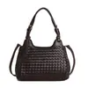 Bolsa de Tecido Yuezi para Mulheres 2026 Nova Moda Bolsa de Mão Bolsa Transversal Grande Capacidade Casual para o Dia a Dia Bolsa de Ombro Estilo Balde
