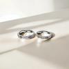 Anillo de Pareja Estrella Amor Plata Pura S925 Anillo de Pareja Anillo de Pareja para Hombre y Mujer Apertura Ajustable Diseño Nicho Lujo Ligero Par