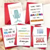 Juego de 1 Pieza/Set de Tarjetas de Felicitación y Bendición con Sobres, Nuevo Texto Creativo para Tarjeta de Regalo, Tarjeta de Mensaje para Uso Transfronterizo
