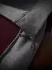 Sudadera con Capucha Corta de Capa de Aire Oclin para Hombre y Mujer Primavera y Otoño Pesada Holgada Rojo Imperial Chaqueta Cardigan Interior