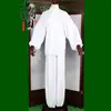 Ópera de Pekín Ópera Yue Forro de Disfraz Adulto Blanco Yi de Agua Ropa y Pantalones Tradicionales de Colores Escenario Rendimiento Ropa de Algodón y Lino para Niños