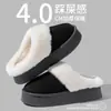 Botas de Neve Casuais de Inverno para Exterior com Sola Grossa para Mulheres 2025 Botas Curtas com Fivelas, Pele de Camurça Espessa, Sapatos de Algodão Pequenos