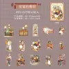 Paquete de Stickers Día Hermoso: Serie Vida Diaria de Ansha, Pegatinas Decorativas DIY para Scrapbooking, 15 Hojas, 6 Diseños