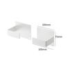 Portarrollos de Papel de Cocina Magnético para Refrigerador Estante de Almacenamiento para Trapos de Cocina de Papel en Rollo Adhesivo sin Perforaciones Estante de Almacenamiento para Film Adherente