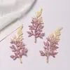 Natal glitter dourado baga e folha de cipreste combinação Decorações de Natal Acessórios para caixa de presente de Natal folhas planas artificiais