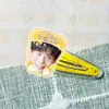 Wang Anyu Mercadorias de Celebridade Presilhas de Cabelo Acrílicas Acessórios de Cabelo Itens de Fã para Shows Mercadorias Personalizadas